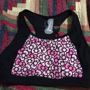 Torrid Hello Kitty Sports Bra new size 3